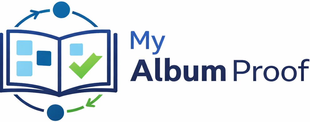 My Album Proof Logo